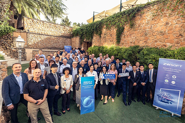 ZWSOFT team and European partners