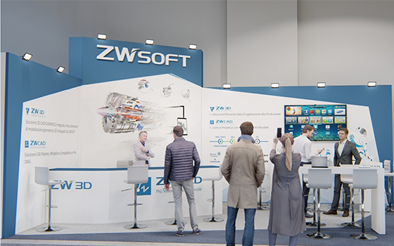 Scopri le tecnologie senza limiti con ZWSOFT al MECSPE 2022 in Italia