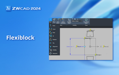 Speed Up Your Workflow with Flexiblock in ZWCAD 2024
