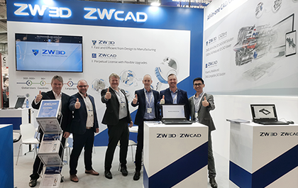 ZWSOFT präsentiert seine leistungsstarken All-in-One CAx-Lösungen auf der Hannover Messe 2022 in Deutschland