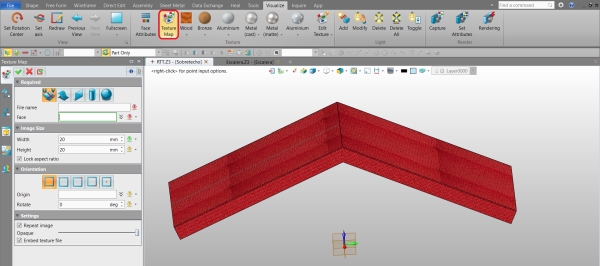 Figure 11. Make the model look more realistic with Texture Map